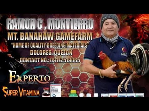 Ramon Chibana Montierro at Mt. Banahaw Game farm/Ramon .